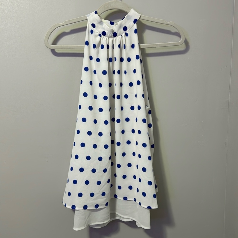Rose + Olive Polka Dot Blouse
